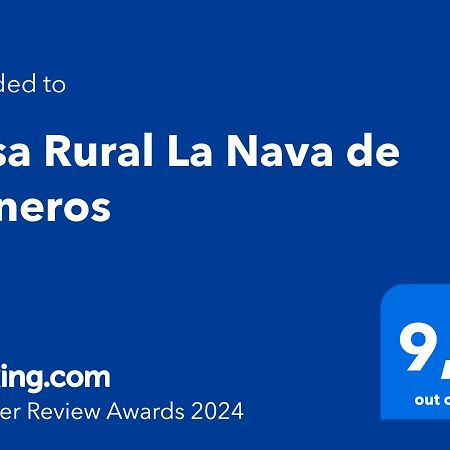Casa Rural La Nava De Tizneros Kültér fotó